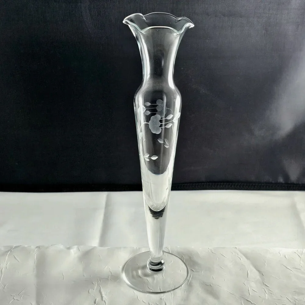 Princess House Heritage Bud Vase 10